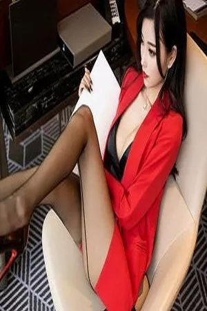 [XiuRen秀人网]No.2069_女神杨晨晨sugar性感红色职业装配黑色内衣黑丝袜撩人诱惑写真71P