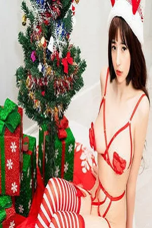 [XiuRen秀人网]No.1882_嫩模艾栗栗圣诞主题私房性感圣诞女郎露豪乳遮点诱惑写真30P