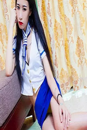 [XiuRen秀人网]No.637_嫩模黃煒婷Tina空乘制服蓝色短裙秀黄色内裤性感迷人写真53P