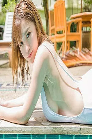 [XiuRen秀人网]No.589_嫩模刘娅希泳池边白色死库水紧身秀白嫩豪乳诱惑写真48P